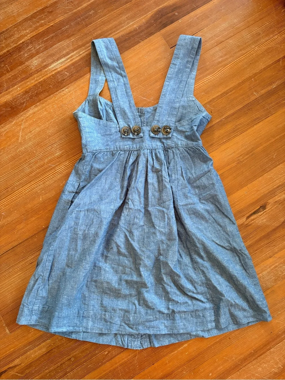 Free People Carolina Chambray Mini Dress